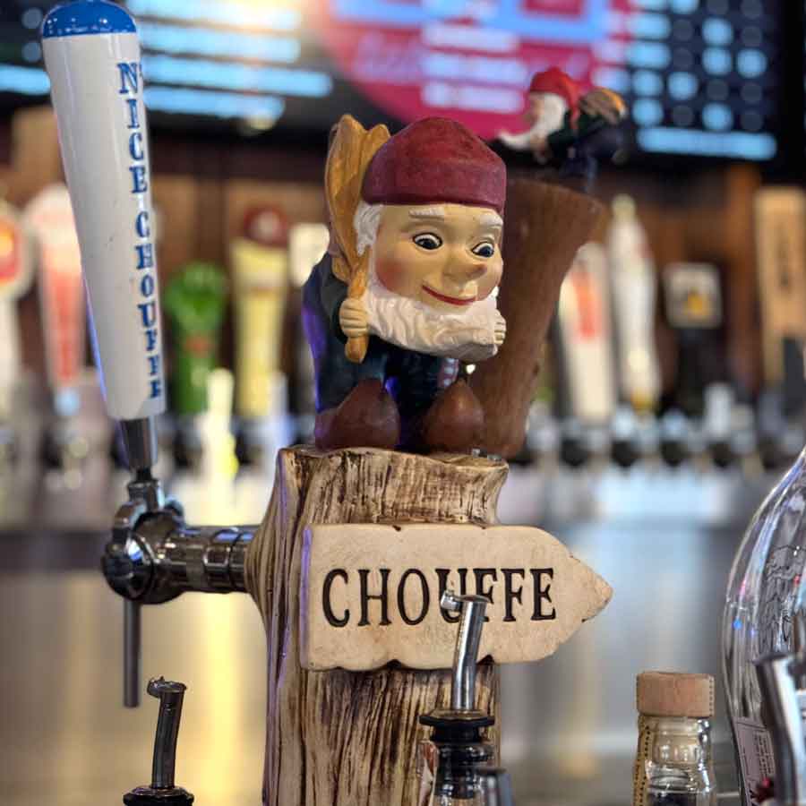 La Chouffe taps at Buckeye Beer Engine.