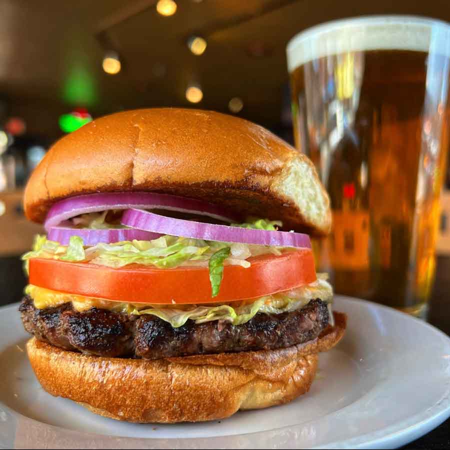 100% grass-fed Ohio beef is served at Buckeye Beer Engine.